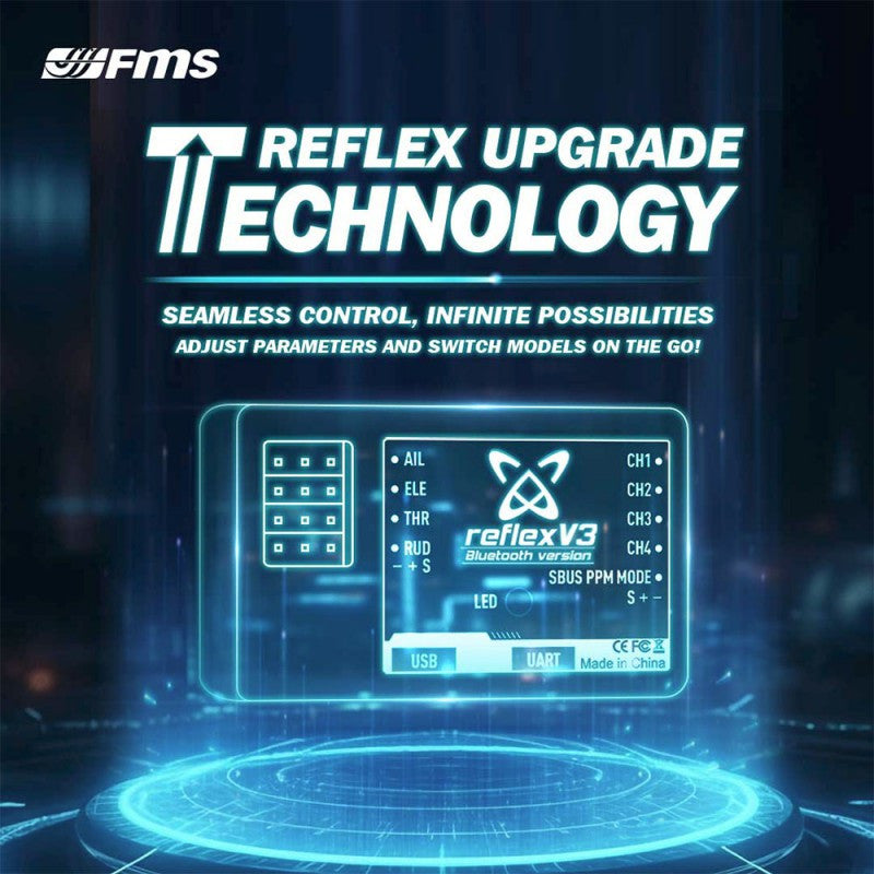 Contrôleur de vol FMS Reflex V3 - FMSREF002 - Breizh Modélisme.