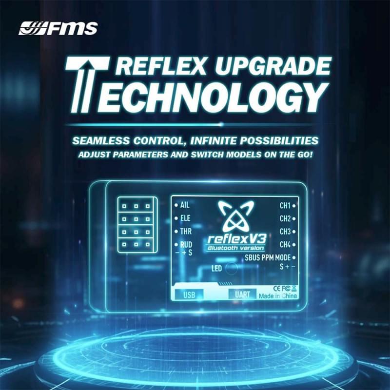 Contrôleur de vol FMS Reflex V3 - FMSREF002 - Breizh Modélisme.