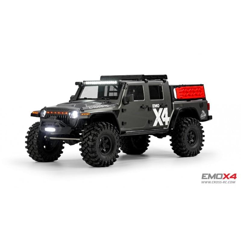Crawler Cross RC EMO X4 1/8 RTR Gris - CRO90100175 - Breizh Modélisme.