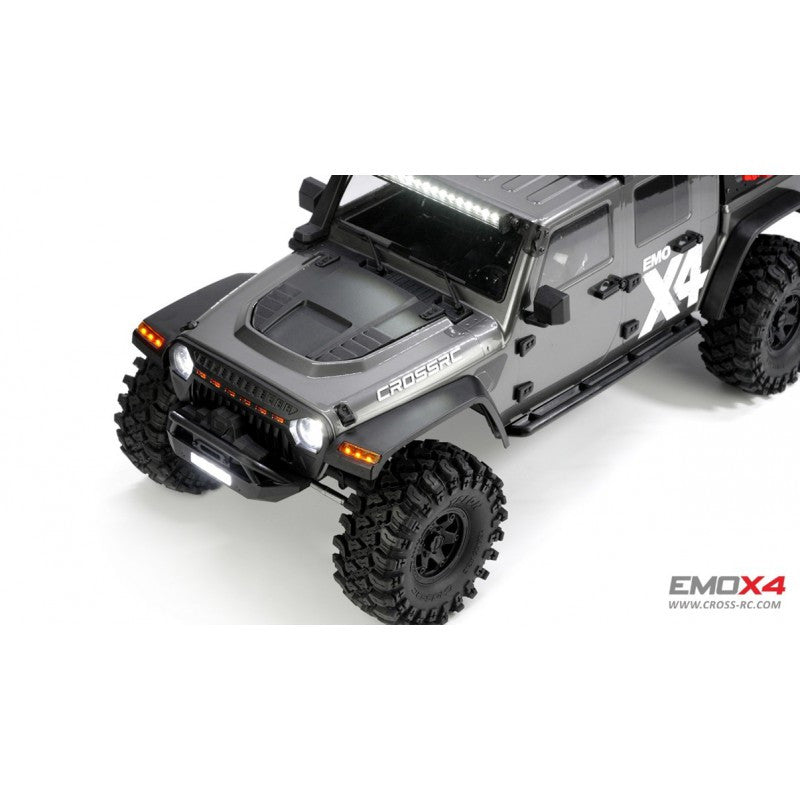 Crawler Cross RC EMO X4 1/8 RTR Gris - CRO90100175 - Breizh Modélisme.