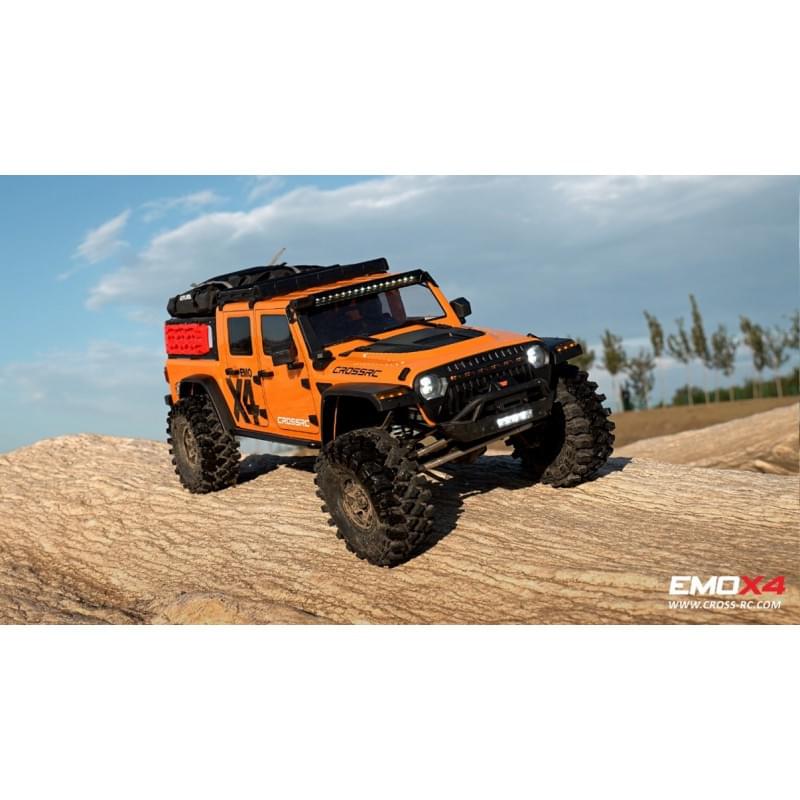 Crawler Cross RC EMO X4 1/8 RTR Orange - CRO90100127 - Breizh Modélisme.