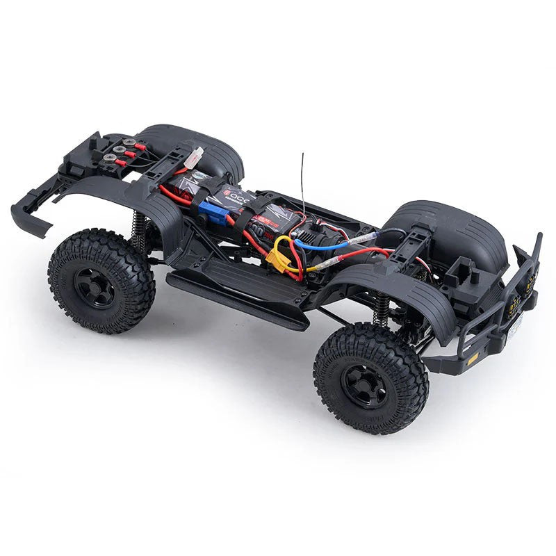 Crawler FMS 1/10 Toyota land Cruiser 80 FCX10 ARTR RS gris - FMS11042RS-GY-SP - Breizh Modélisme.