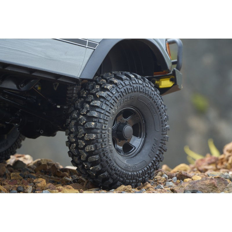 Crawler FMS 1/10 Toyota land Cruiser 80 FCX10 ARTR RS gris - FMS11042RS-GY-SP - Breizh Modélisme.