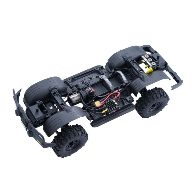 Kit crawler Toyota Land Cruiser 80 FCX10Pro ARTR 1/10 (version RS) bleu - FMS11061RS-BU-PRO - Breizh Modélisme.