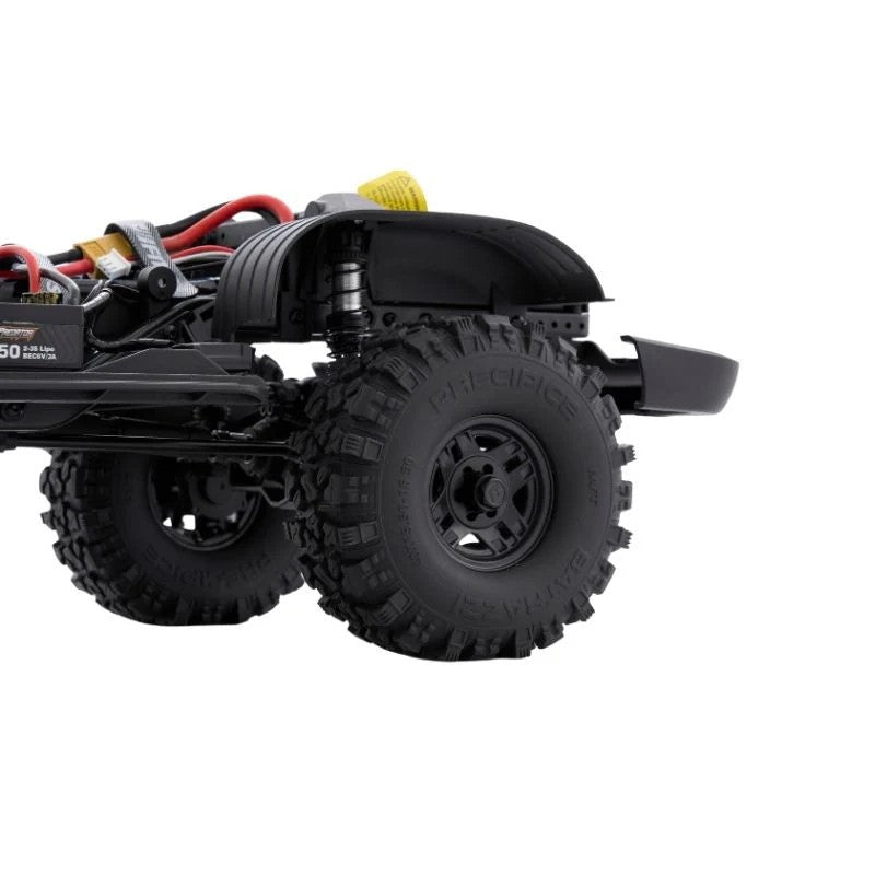 Kit crawler Toyota Land Cruiser 80 FCX10Pro ARTR 1/10 (version RS) bleu - FMS11061RS-BU-PRO