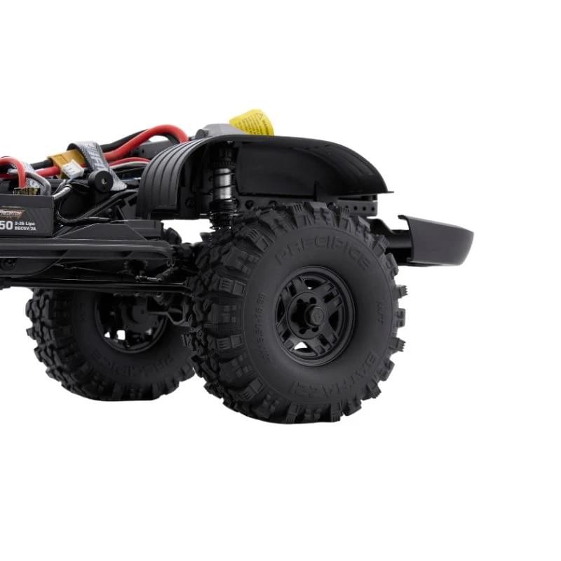 Kit crawler Toyota Land Cruiser 80 FCX10Pro ARTR 1/10 (version RS) bleu - FMS11061RS-BU-PRO - Breizh Modélisme.