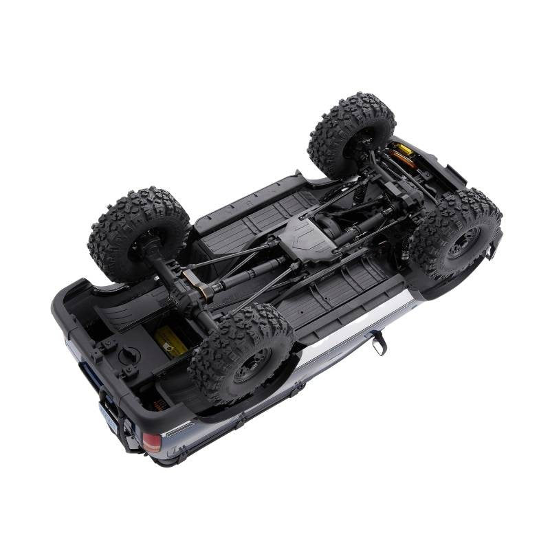 Kit crawler Toyota Land Cruiser 80 FCX10Pro ARTR 1/10 (version RS) bleu - FMS11061RS-BU-PRO