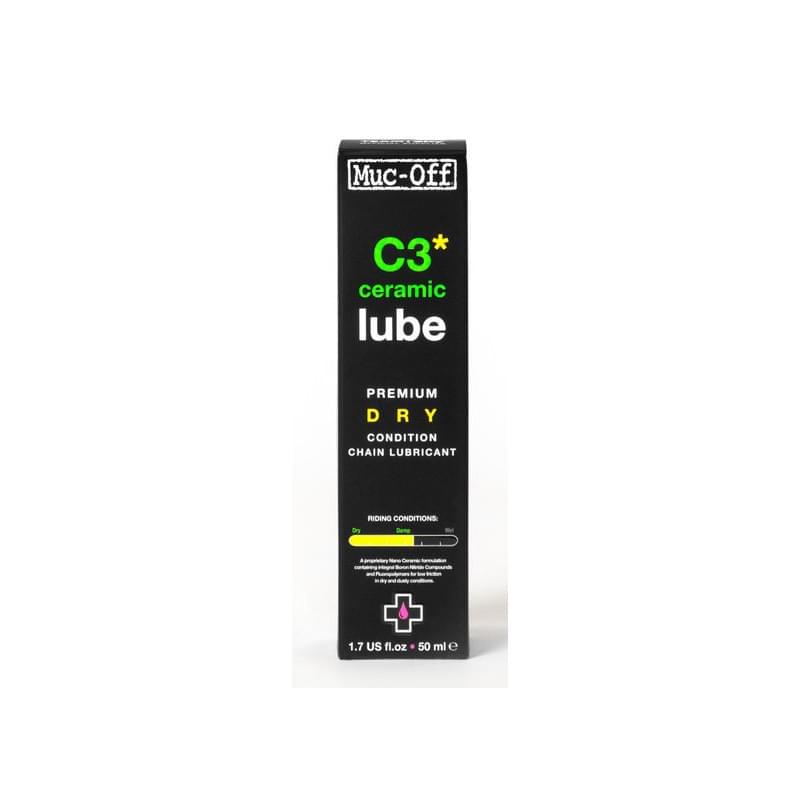Lubrifiant C3 DRY Céramic Lube Muc-Off 50ml - MOF871 - Breizh Modélisme.