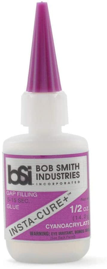 Remplissage des espaces en cyanoacrylate Insta-Cure+ 14 g (1/2 oz) - BSI106 - Breizh Modélisme.
