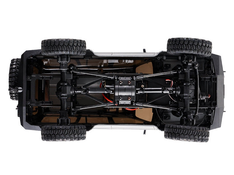 Crawler FMS 1/18 Toyota LC80 gris FCX18 Prêt à rouler 11831 RTR - Breizh Modélisme.