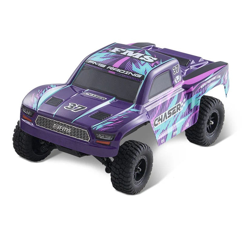 FMS FSC24 Chaser Short Course Truck RTR violet 1/24 - Breizh Modélisme.