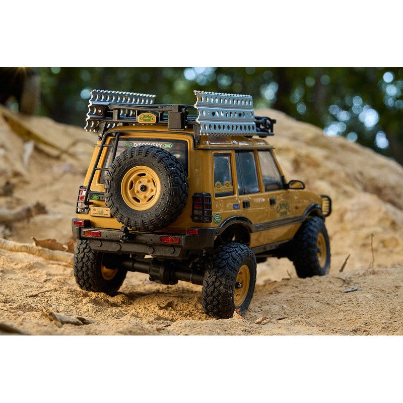 Kit RTR 1/24 Land Rover Discovery FCX24M Camel Trophy - FMS12483RTR-YL - Breizh Modélisme.