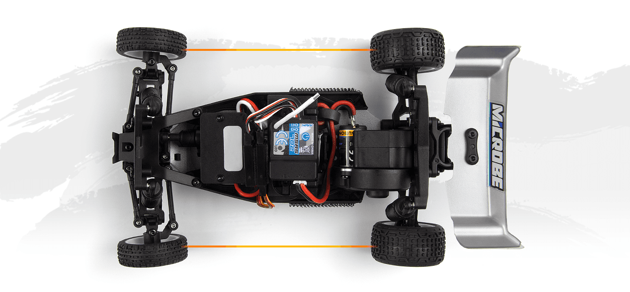 Buggy 1/24 Maverick Microbe Flux – Voiture RC Tout-Terrain MV150870 - Breizh Modélisme.