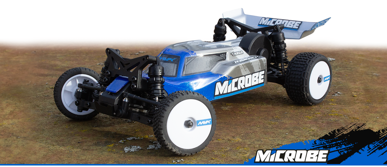 Buggy 1/24 Maverick Microbe – Voiture RC Tout-Terrain MV150800