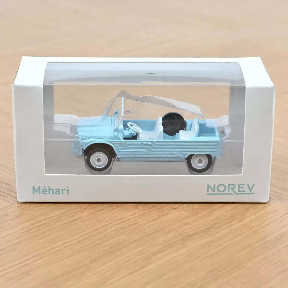 Voiture miniature 1/43 Citroën Méhari 1978 Bleu clair Jet-car Norev 150924