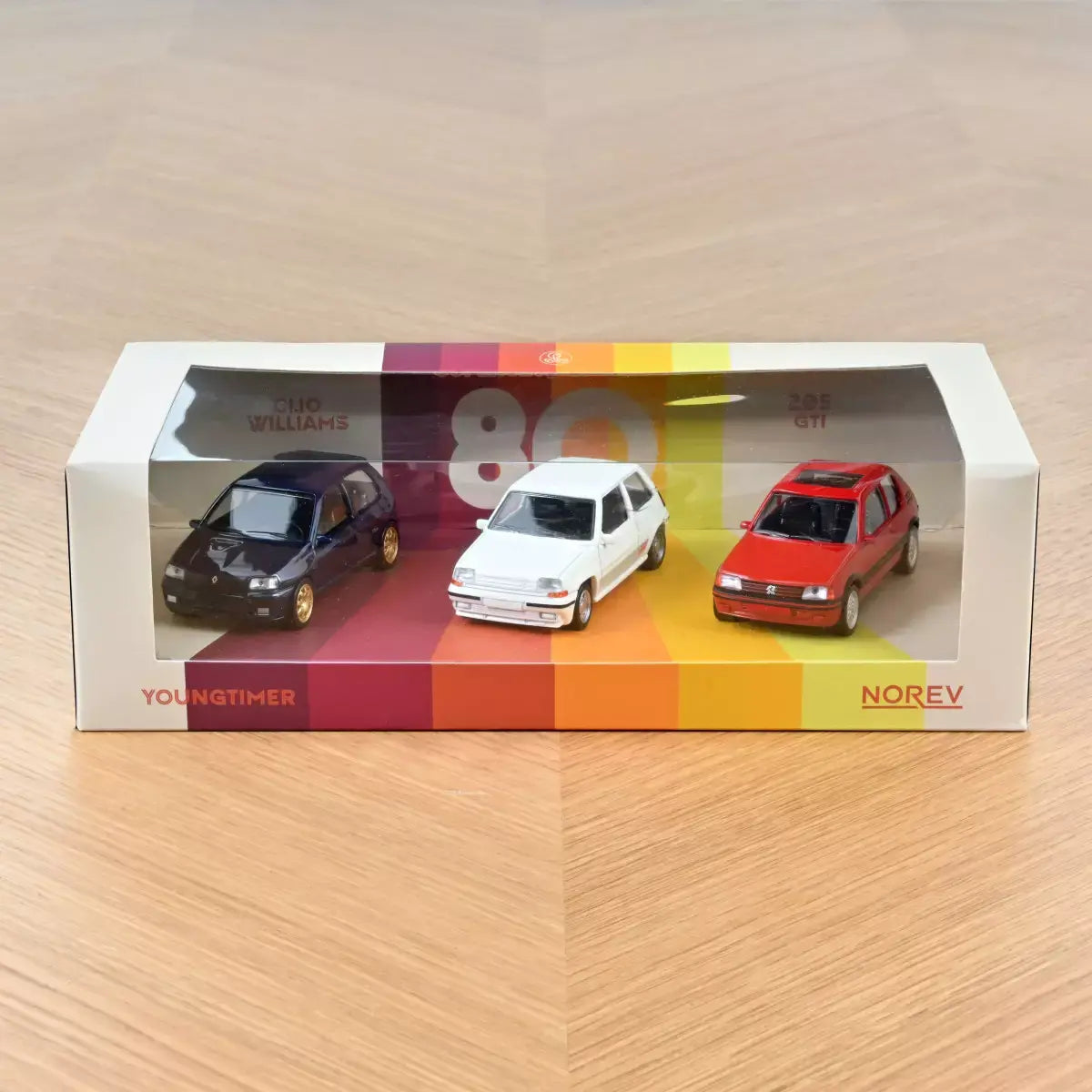 Voiture miniature 1/43 Coffret cadeau Youngtimers 3pcs Jet-car Norev 479992
