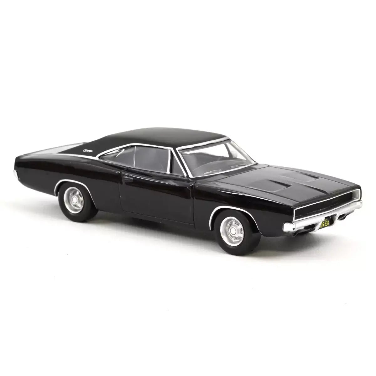 Voiture miniature 1/43 Dodge Charger 1968 Noir Jet-car Norev display