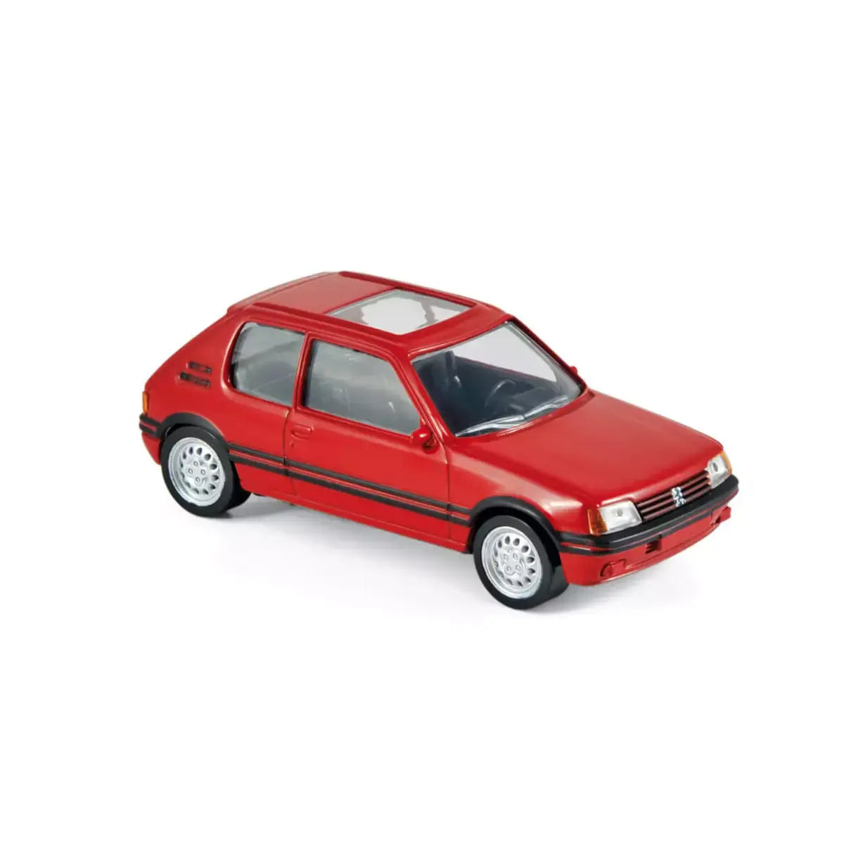 Voiture miniature 1/43 Peugeot 205 GTi 1986 Rouge Vallelunga Jet-car Norev 471713