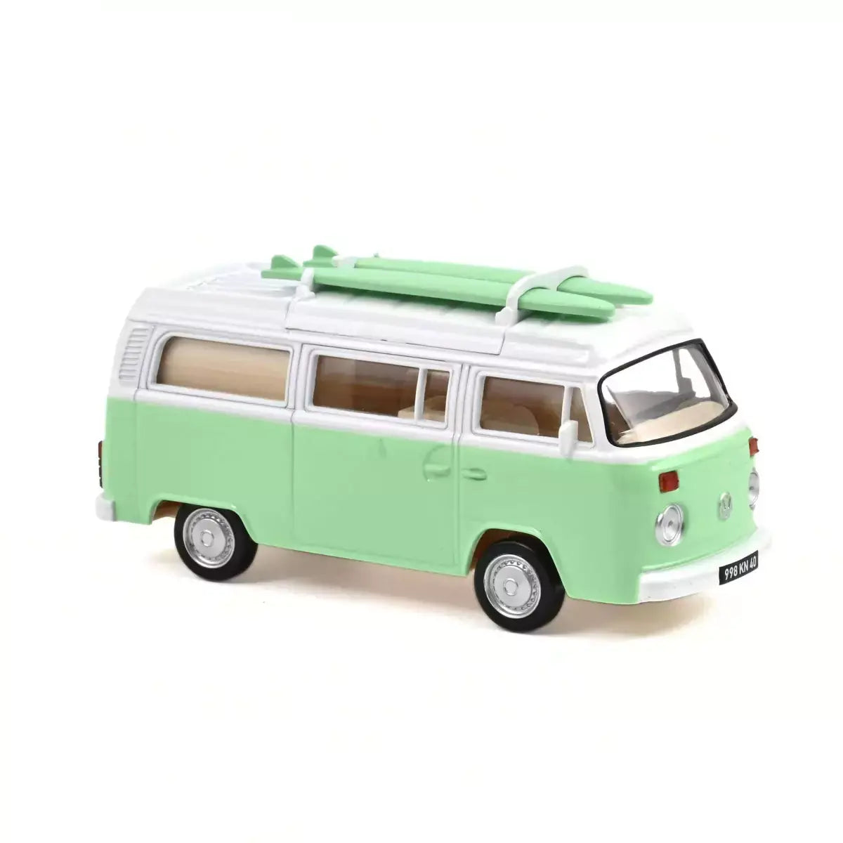 Voiture miniature 1/43 VW Combi T2b Camper Van 1973 Vert Pastel Jet-car Norev 841103