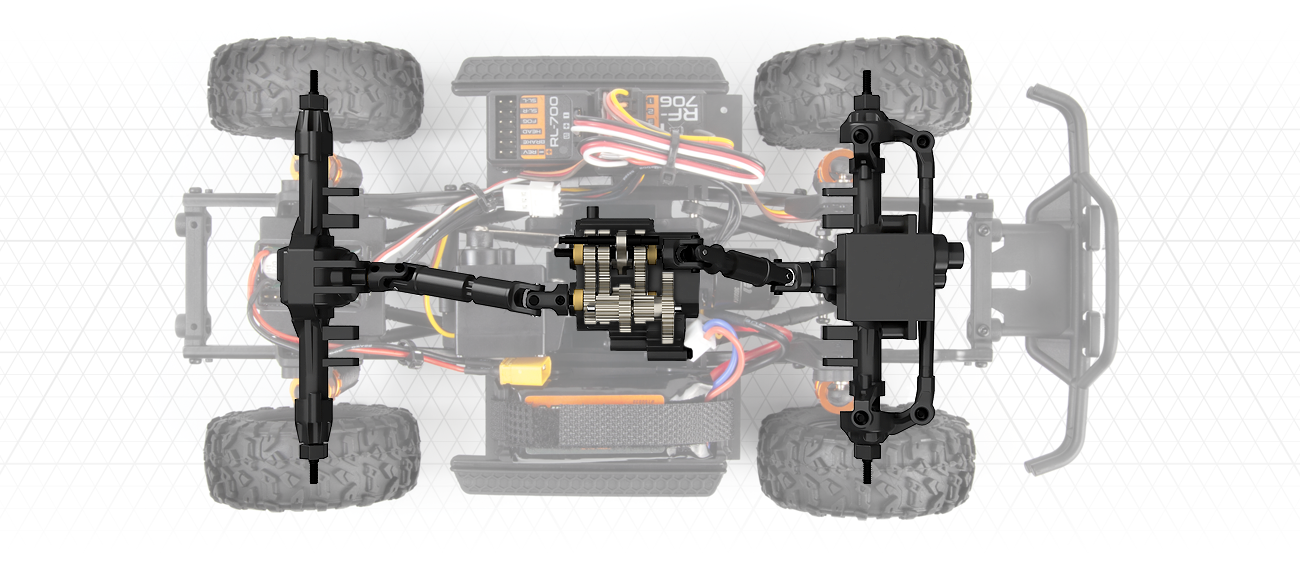 Crawler HPI Venture18 1985 Toyota Hilux SR5 brushless blue 161254