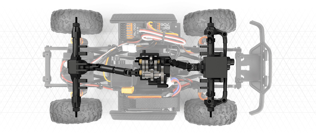 Crawler HPI Venture18 1985 Toyota Hilux SR5 brushless crème 161255