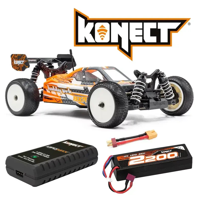 Pack Hobbytech BXR S2 Buggy RC brushless RTR 1/10