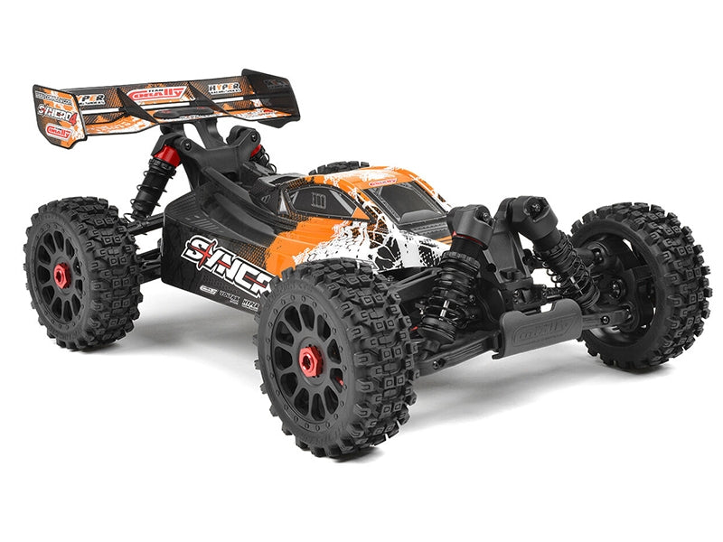 Buggy 4S Corally Syncro 4 orange Brushless RTR 1/8 - 00287 - Breizh Modélisme.