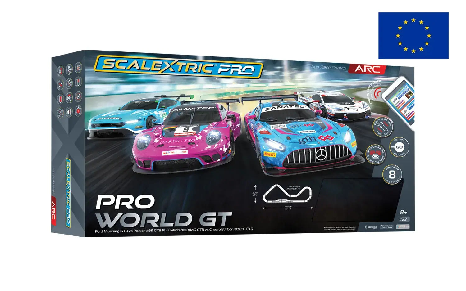 Scalextric C1462P Coffret World GT
