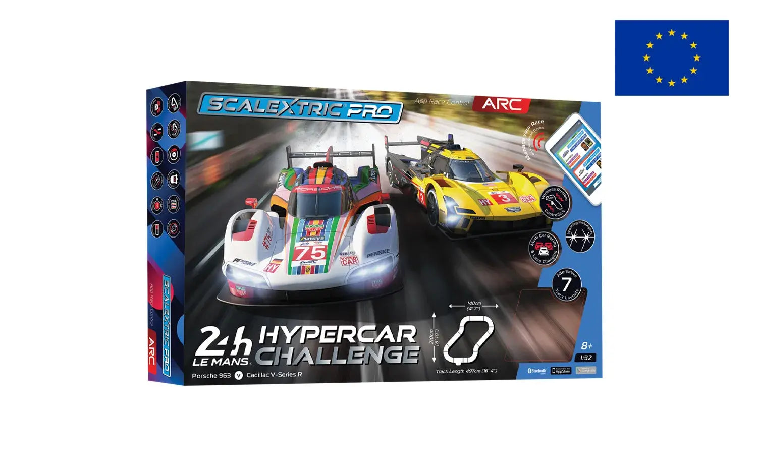 Scalextric C1466P Coffret 24hr Le Mans Hypercar Challenge