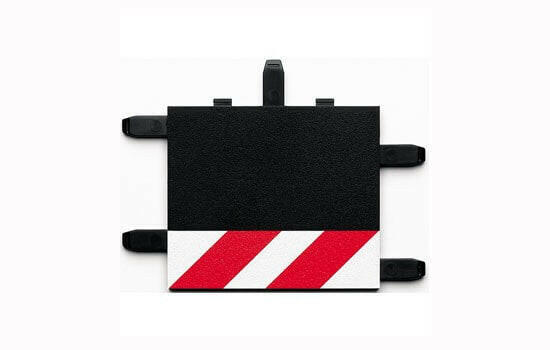 2 Bordures ext 1/3 droite std 124/132 - Carrera 20588 - Breizh Modélisme.