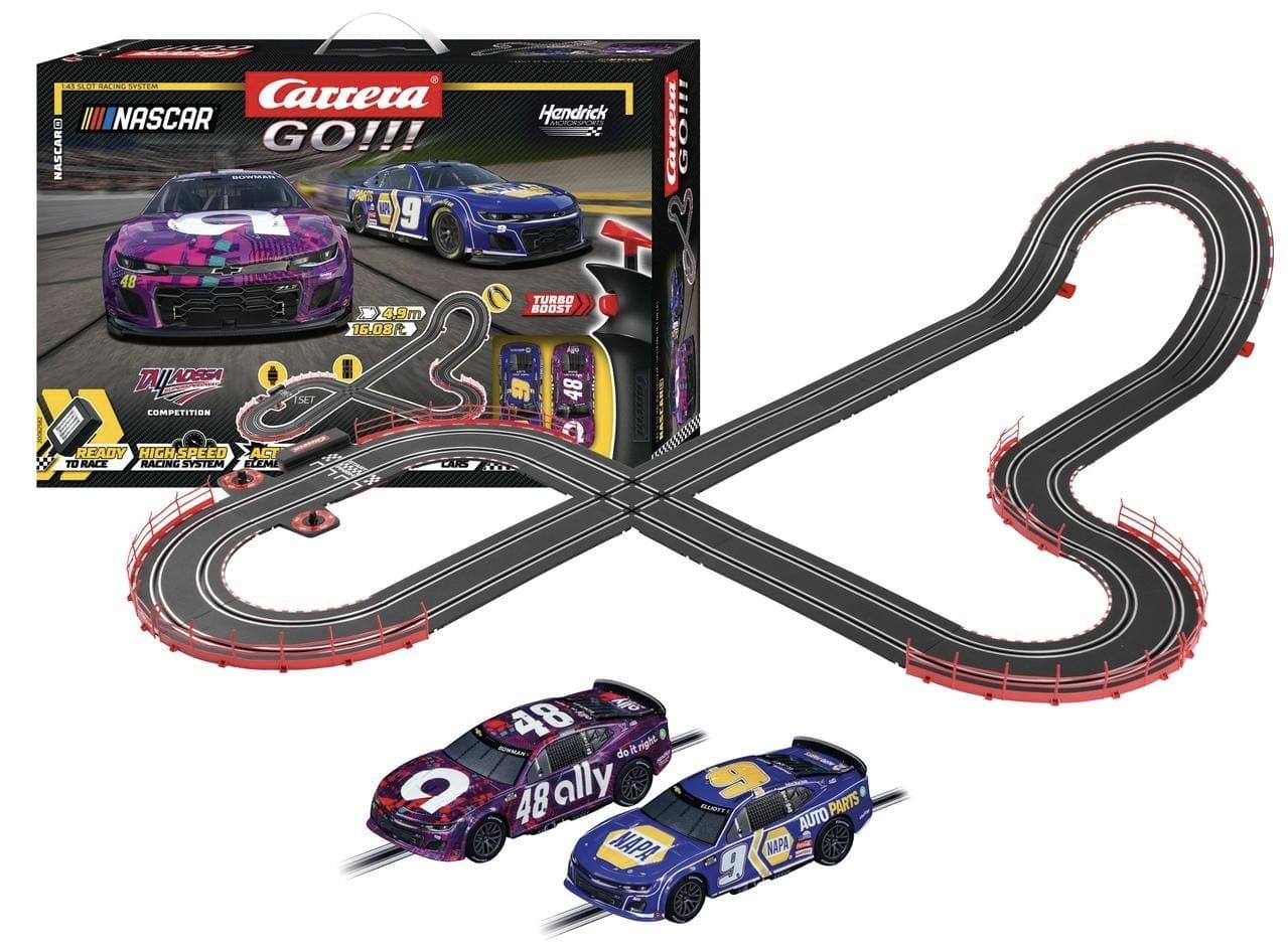 Circuit voitures Carrera GO!!! Nascar Talladega Competition - CA62582 - Breizh Modélisme.