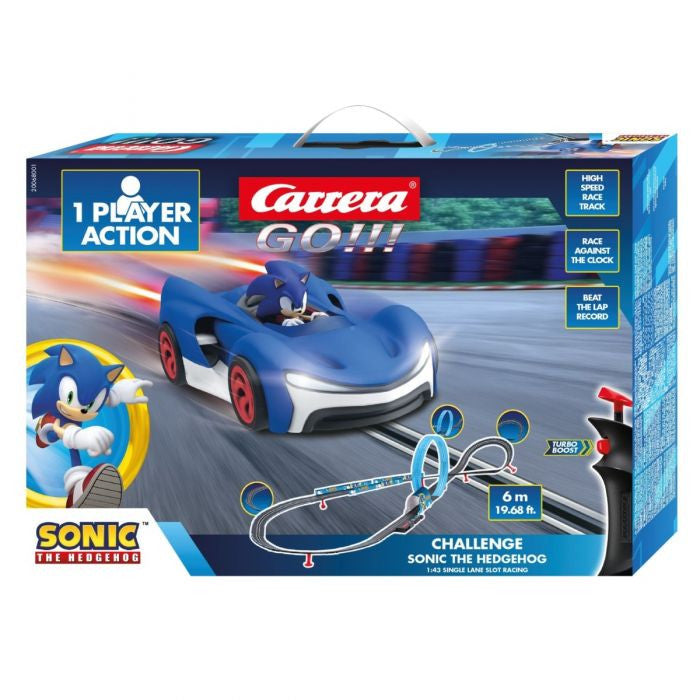 Circuit voitures Carrera GO!!! Sonic the Hedgehog 4.9 - 62566 - Breizh Modélisme.