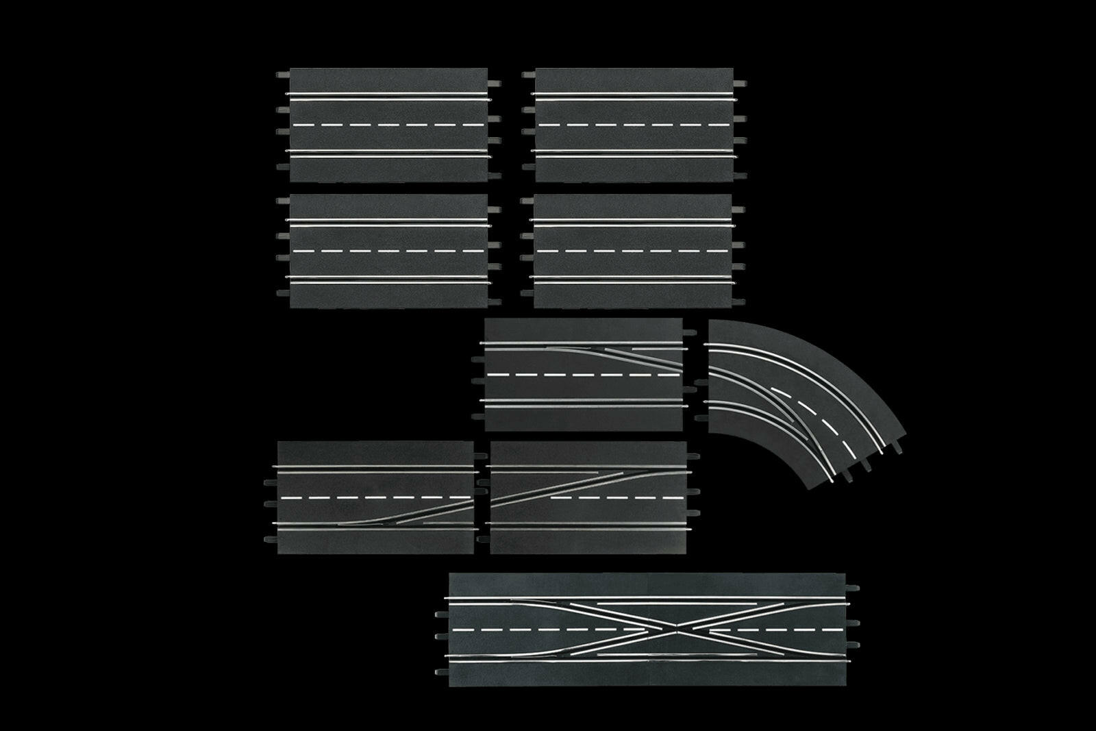 Set Digital Extension 124/132 (x9 pièces) - Carrera 30367 - Breizh Modélisme.