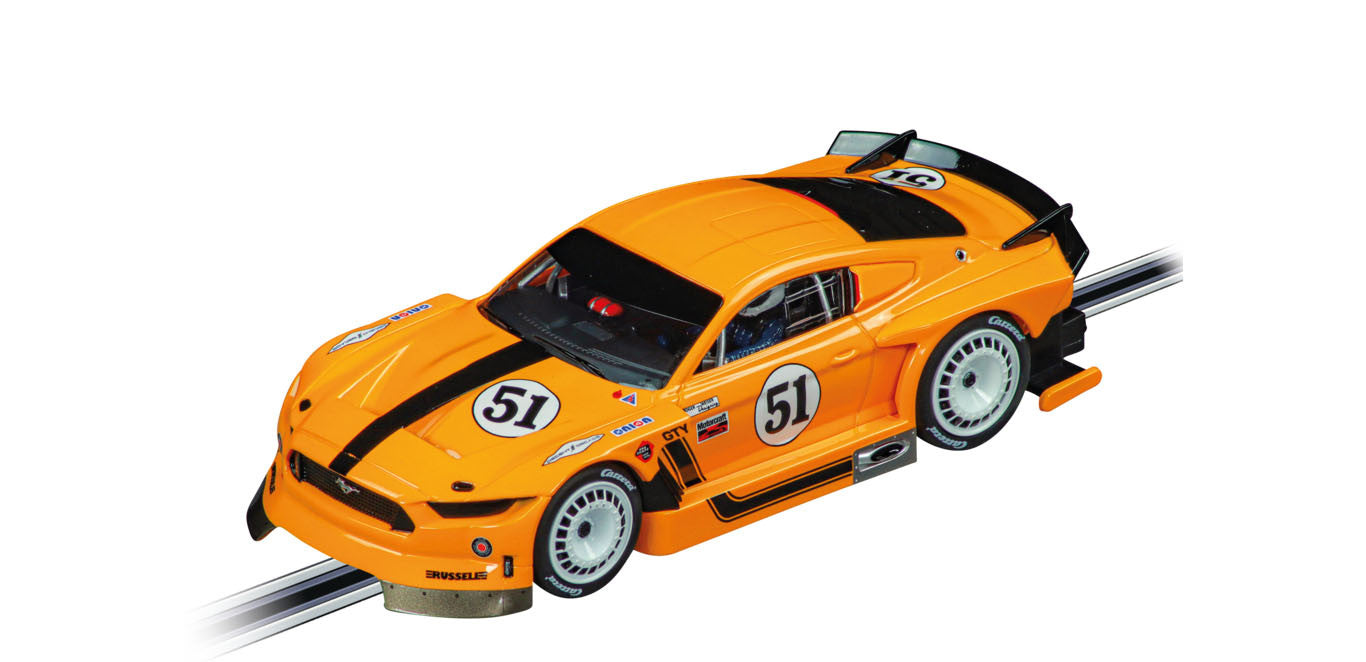 Voiture Carrera digital 132 Ford Mustang GTY No.51"" - Breizh Modélisme.