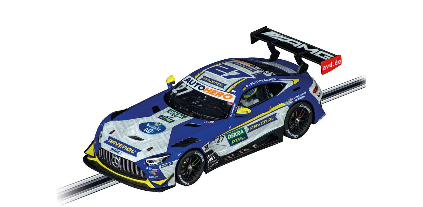Voiture Carrera digital 132 Mercedes-AMG GT3 Evo Mercedes-AMG Team Winward D.Schumacher, No.27" DTM 2022" - Breizh Modélisme.