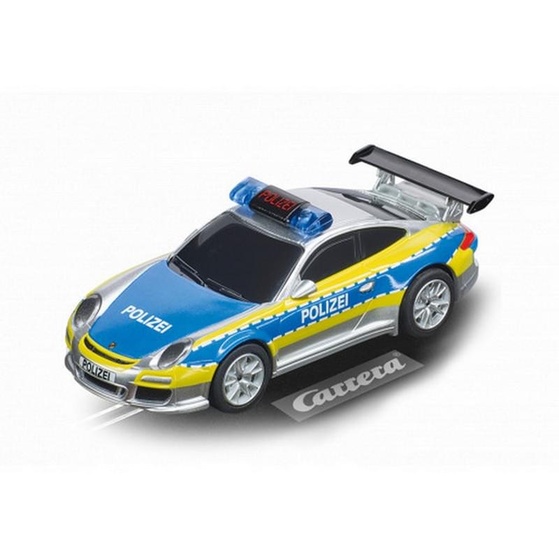 Voiture Carrera GO Porsche 911 GT3 Polizei" 64174" - Breizh Modélisme.