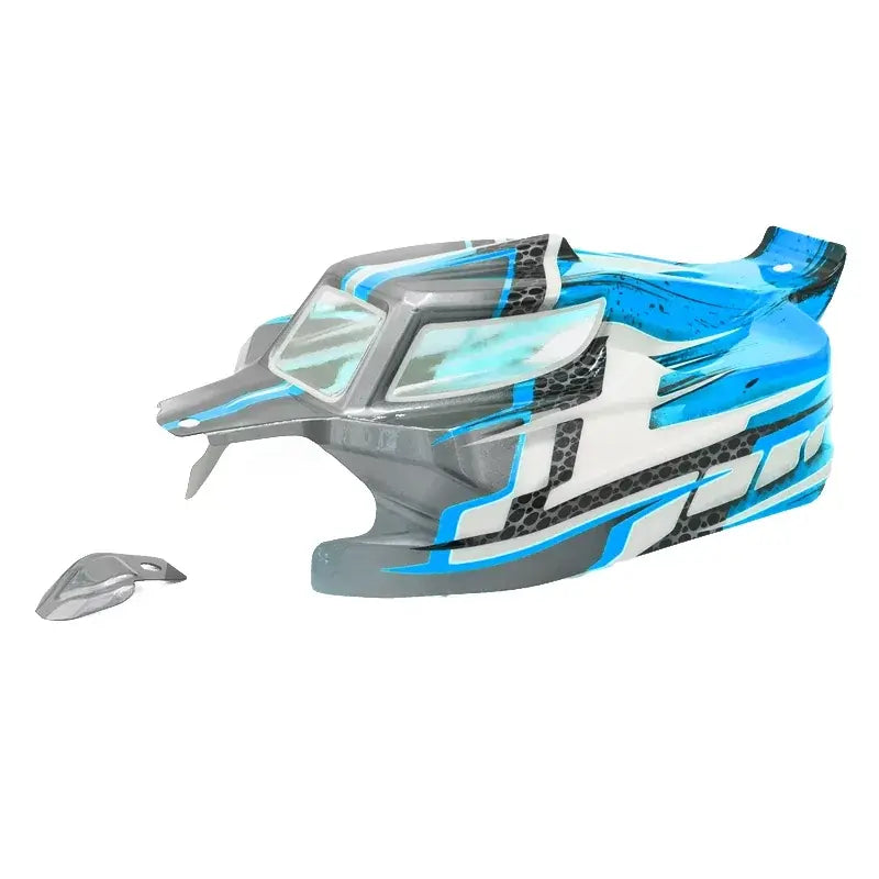 Carrosserie SPIRIT NXT EVO RR Bleue / Grise - CA-223 - Breizh Modélisme.