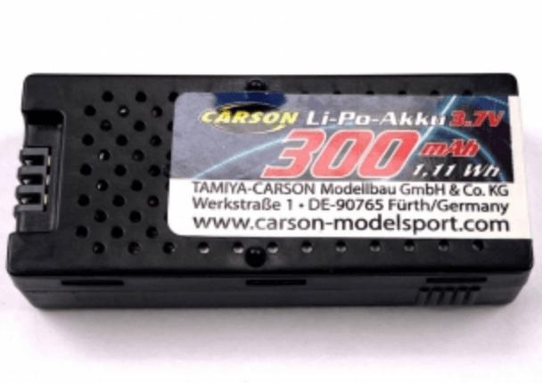 Batterie Lipo 3,7V 300mAh (1,1Wh) Single Blade 320 - 500608265 - Breizh Modélisme.