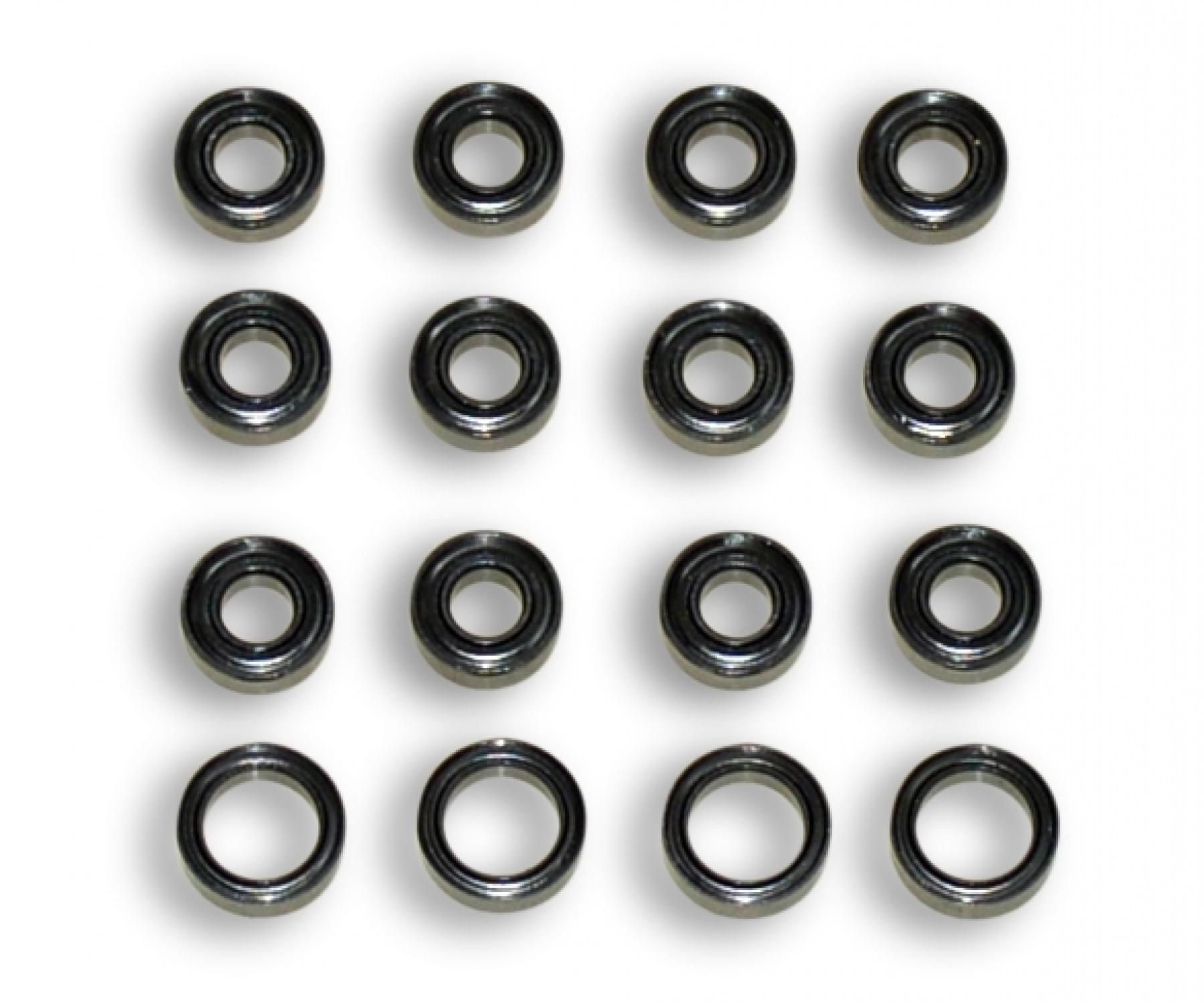 Roulements pour Tamiya TT02B/TT01E/TT01 (16) - Carson 500904054 - Breizh Modélisme.