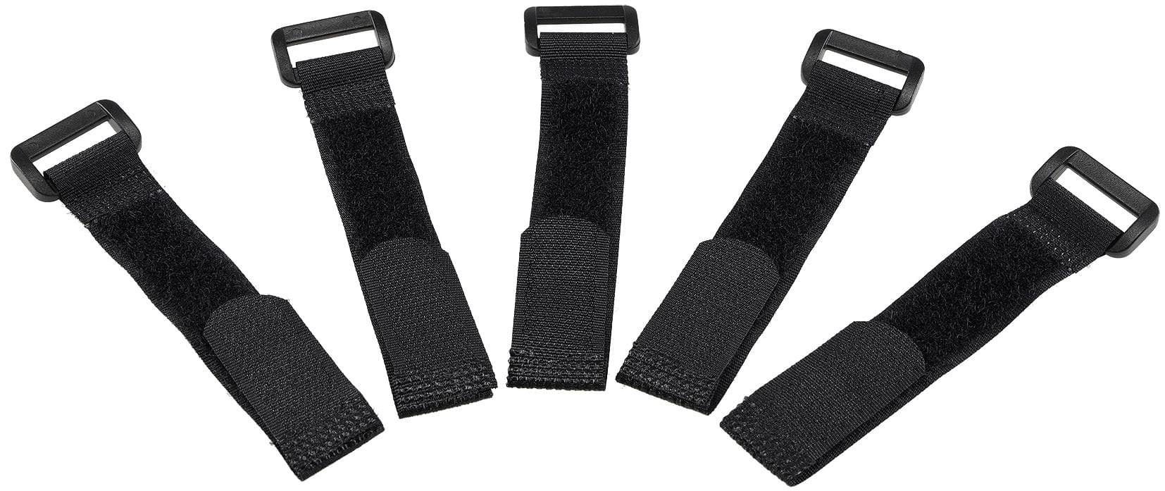 Lot de 5 Sangles velcro 2 x 30 cm - Breizh Modélisme.