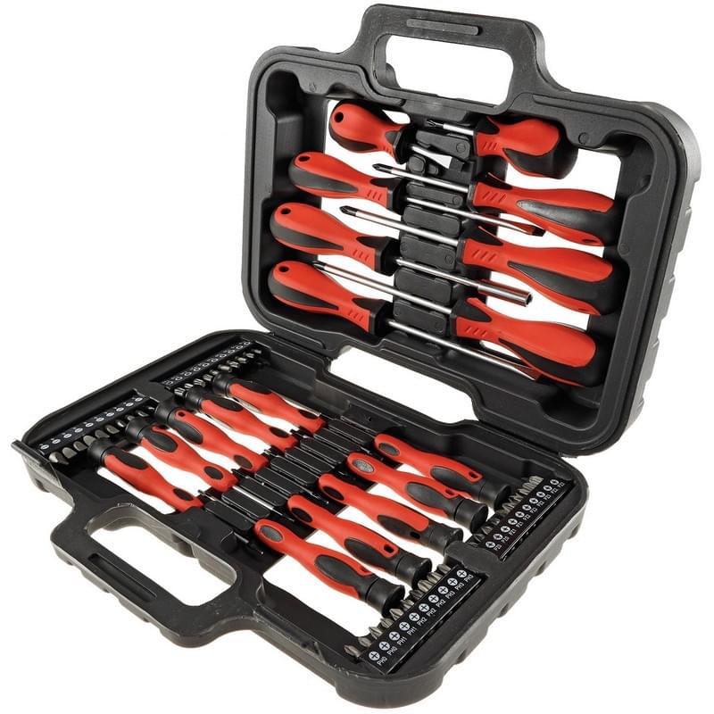 Set de 18 Tournevis avec 40 embouts pour Modélisme (58 pièces) - Breizh Modélisme.