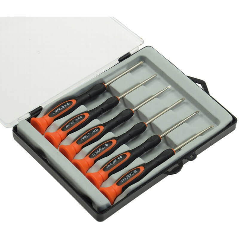 Tournevis de précision avec coffret - Breizh Modélisme.