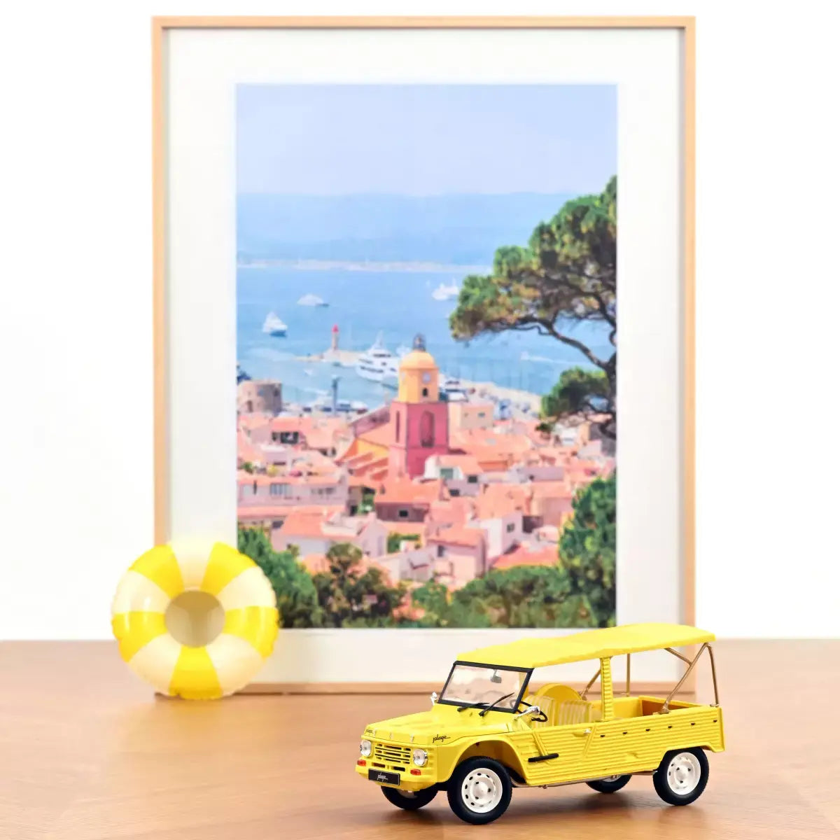 Voiture miniature collection 1/18 Citroën Méhari Plage 1983 Norev 181801