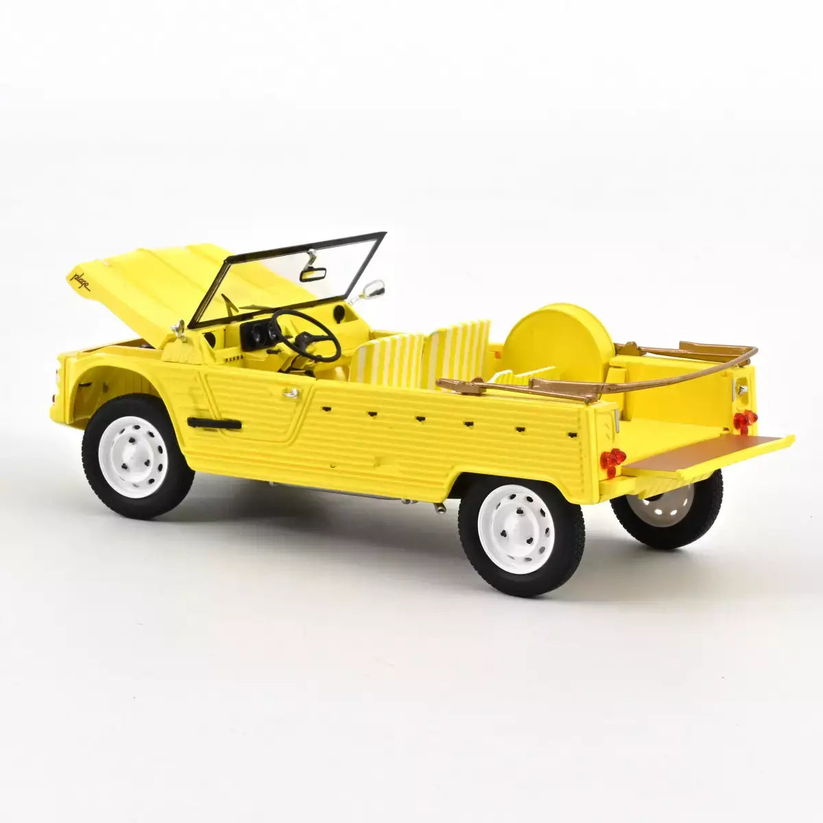 Voiture miniature collection 1/18 Citroën Méhari Plage 1983 Norev 181801