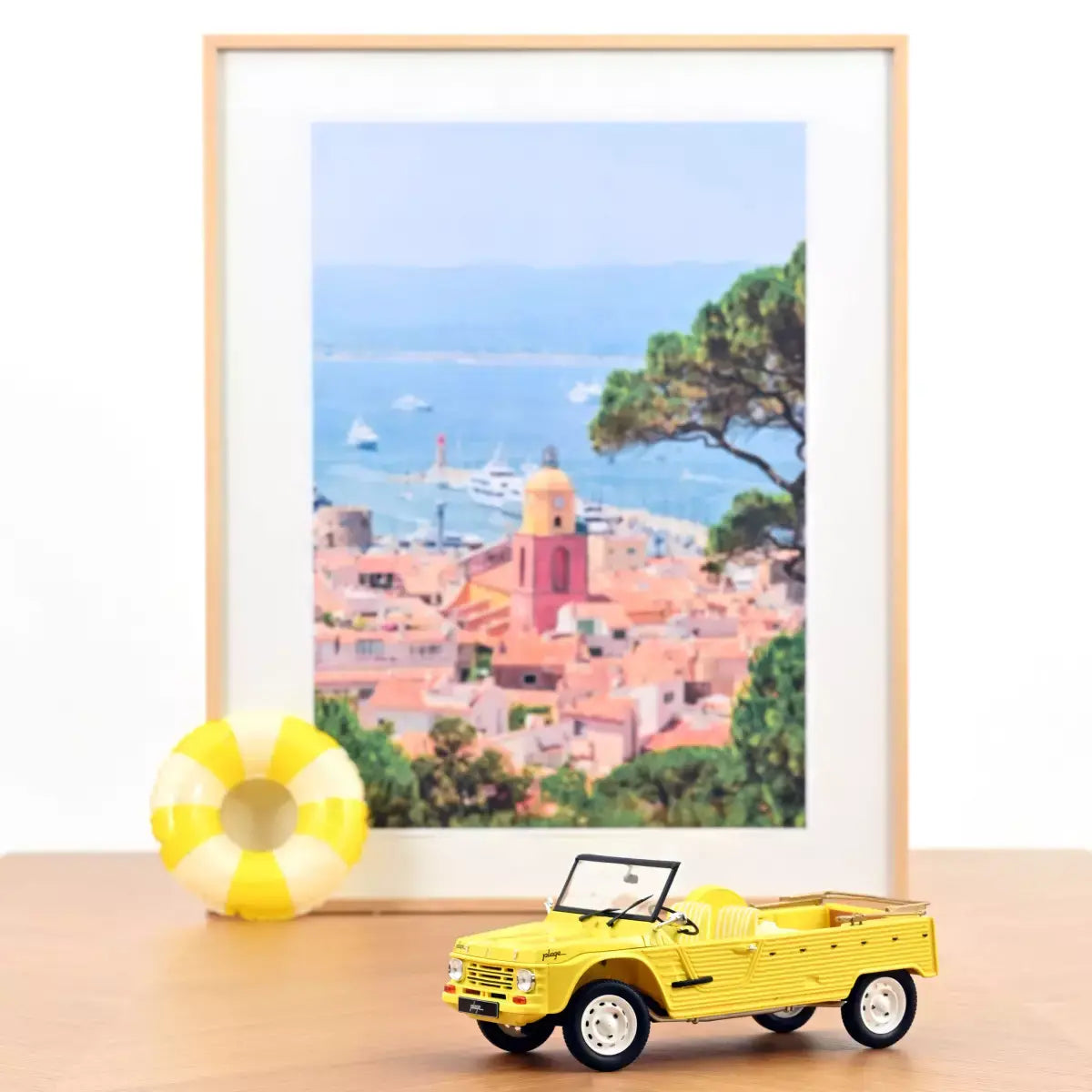 Voiture miniature collection 1/18 Citroën Méhari Plage 1983 Norev 181801