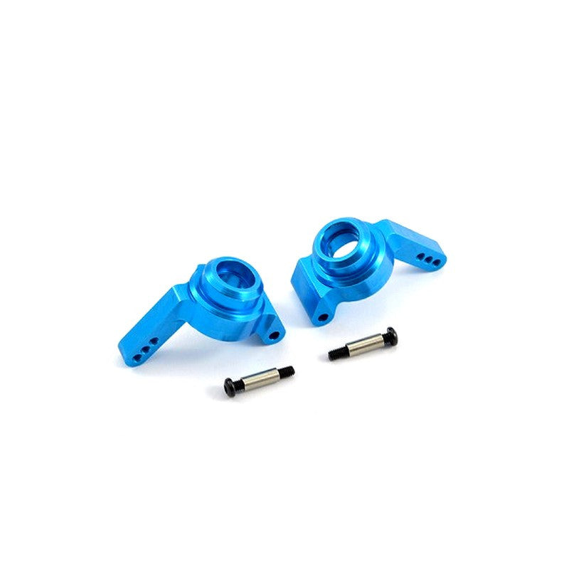 2 Fusées arrière Alu Bleu Pour Tamiya TT02 (x2) - FTTA036B - Breizh Modélisme.