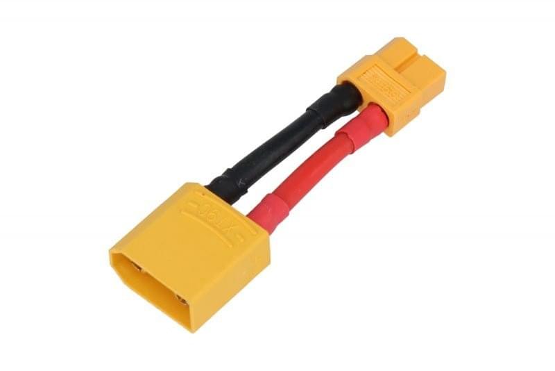 Adaptateur de Connecteur XT60 femelle à XT90 male - Breizh Modélisme.