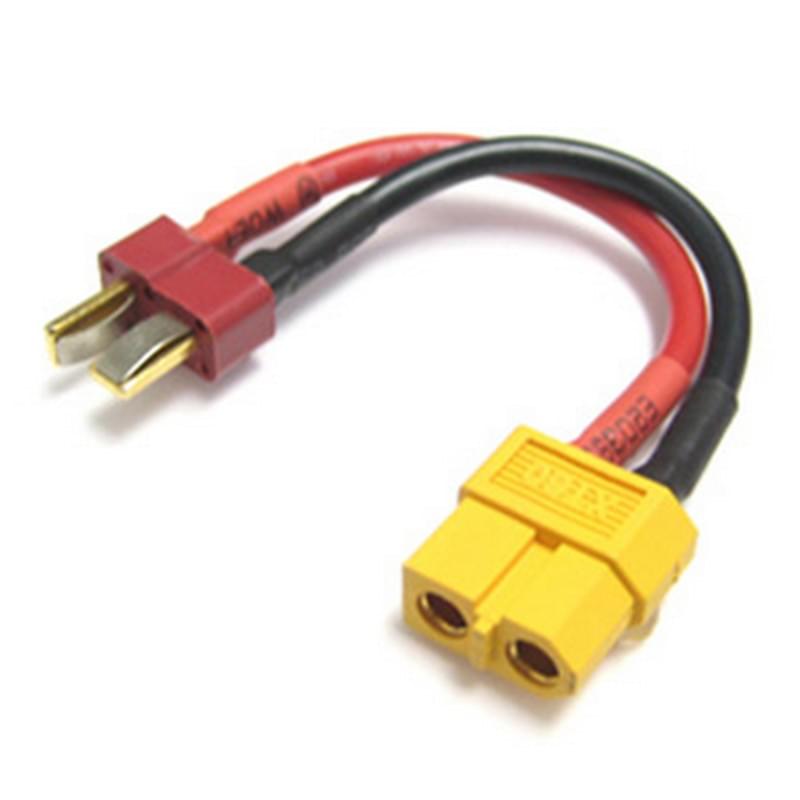 Adaptateur XT60 femelle/Dean mâle - ET0842 - Breizh Modélisme.