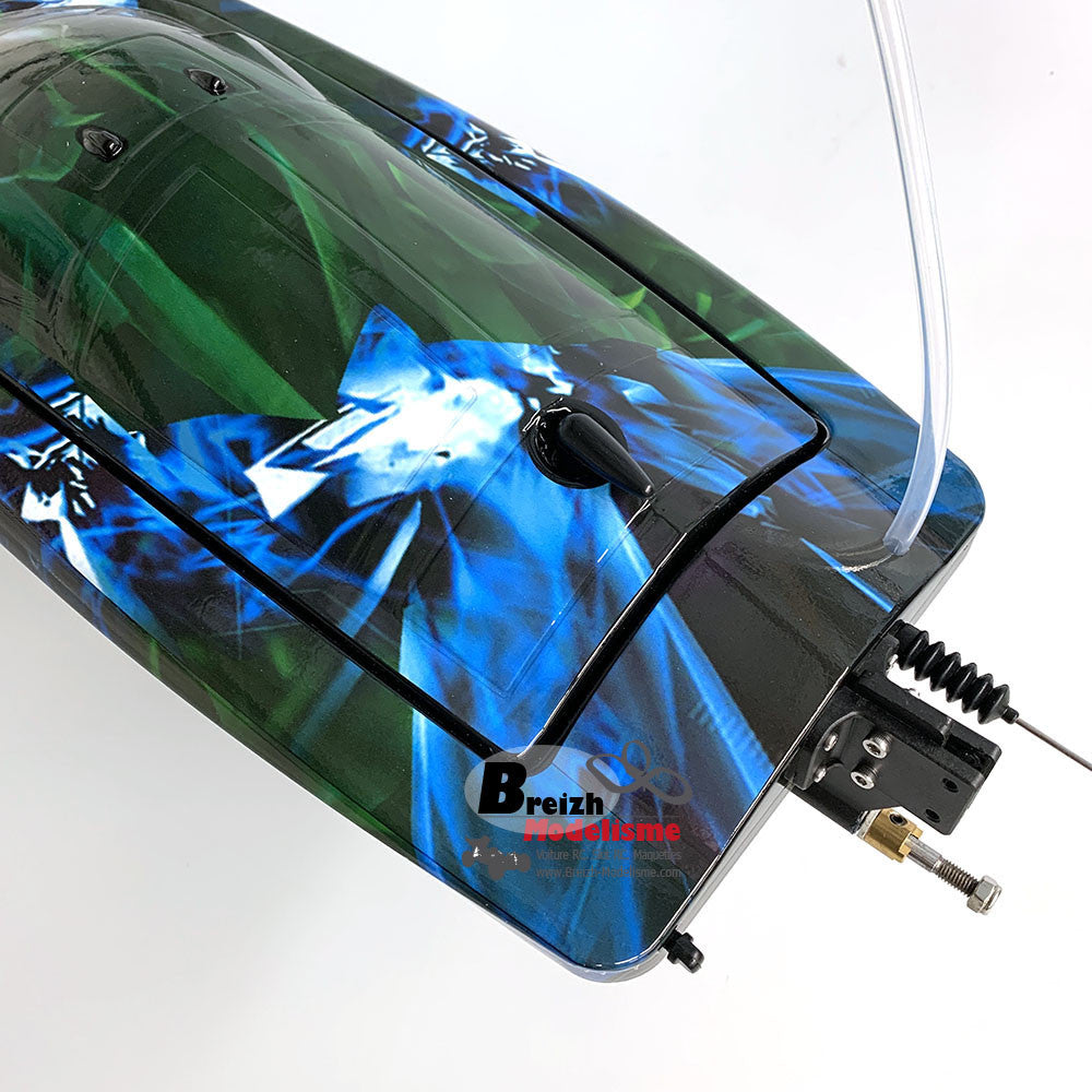 Bateau RC Joysway Bullet V4 740mm Brushless 4S 60km/h ARTR - 8301V4 - Breizh Modélisme.