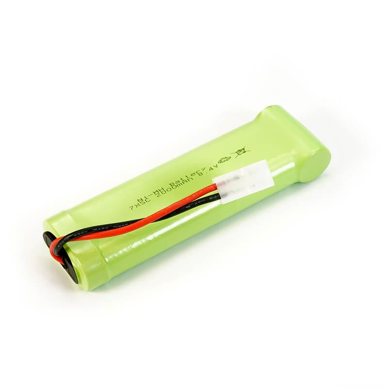 Batterie Li-ion Salina 8,4V 2000mAh Heng Long 3867 - HL3867-002 - Breizh Modélisme.